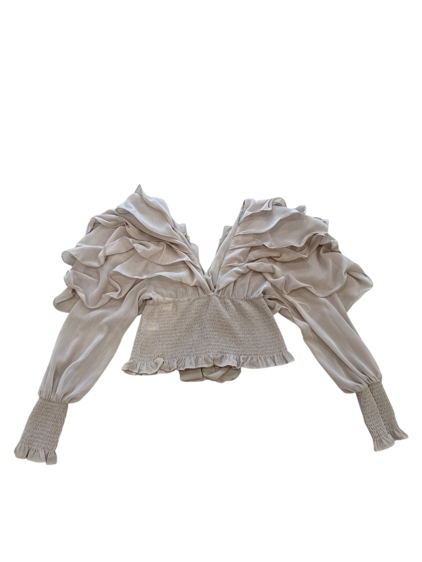 Commense Ruffle Blouse
