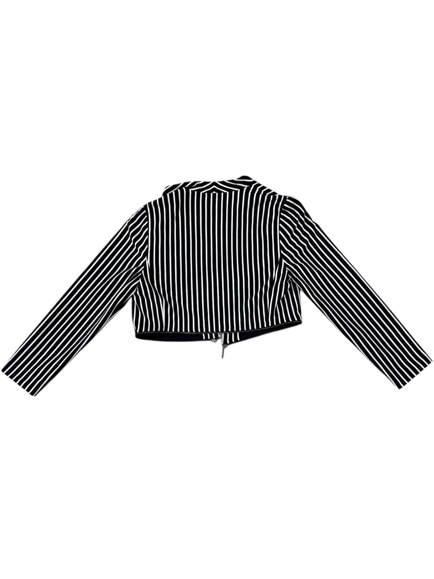 Chicos Striped Blazer