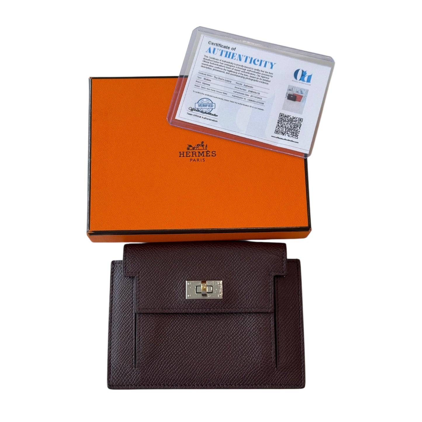 Hermes Kelly Compact Wallet