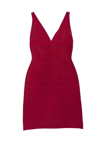 Herve Leger Red Dress