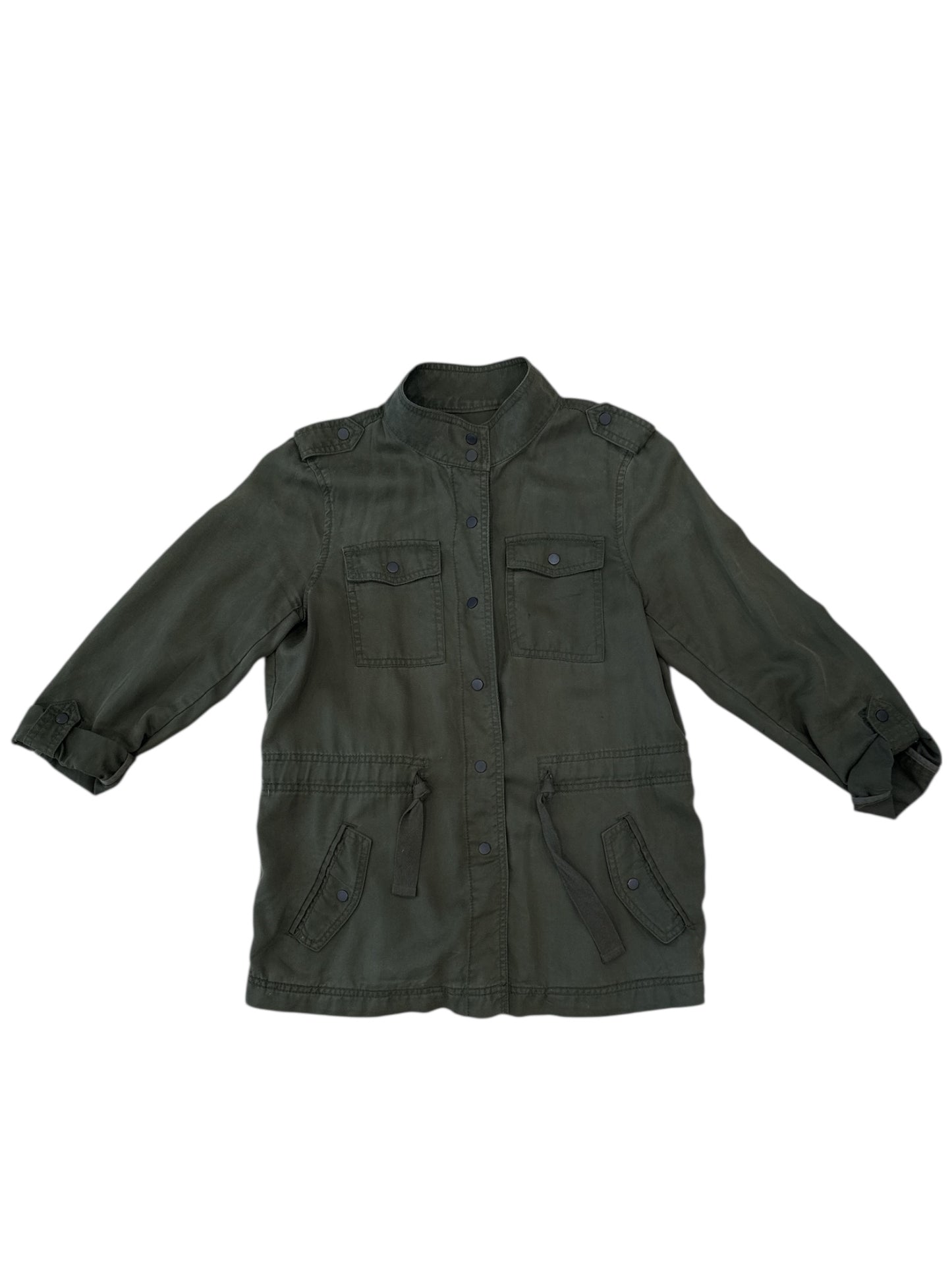 Loft Green Cargo Jacket