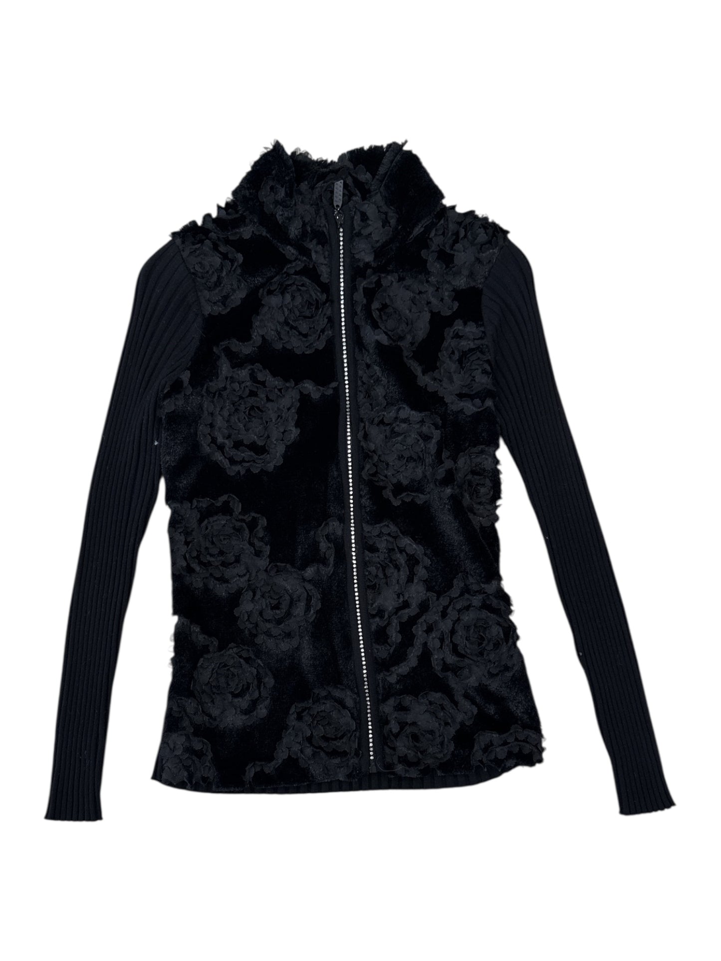 Fontana Black Zip Up