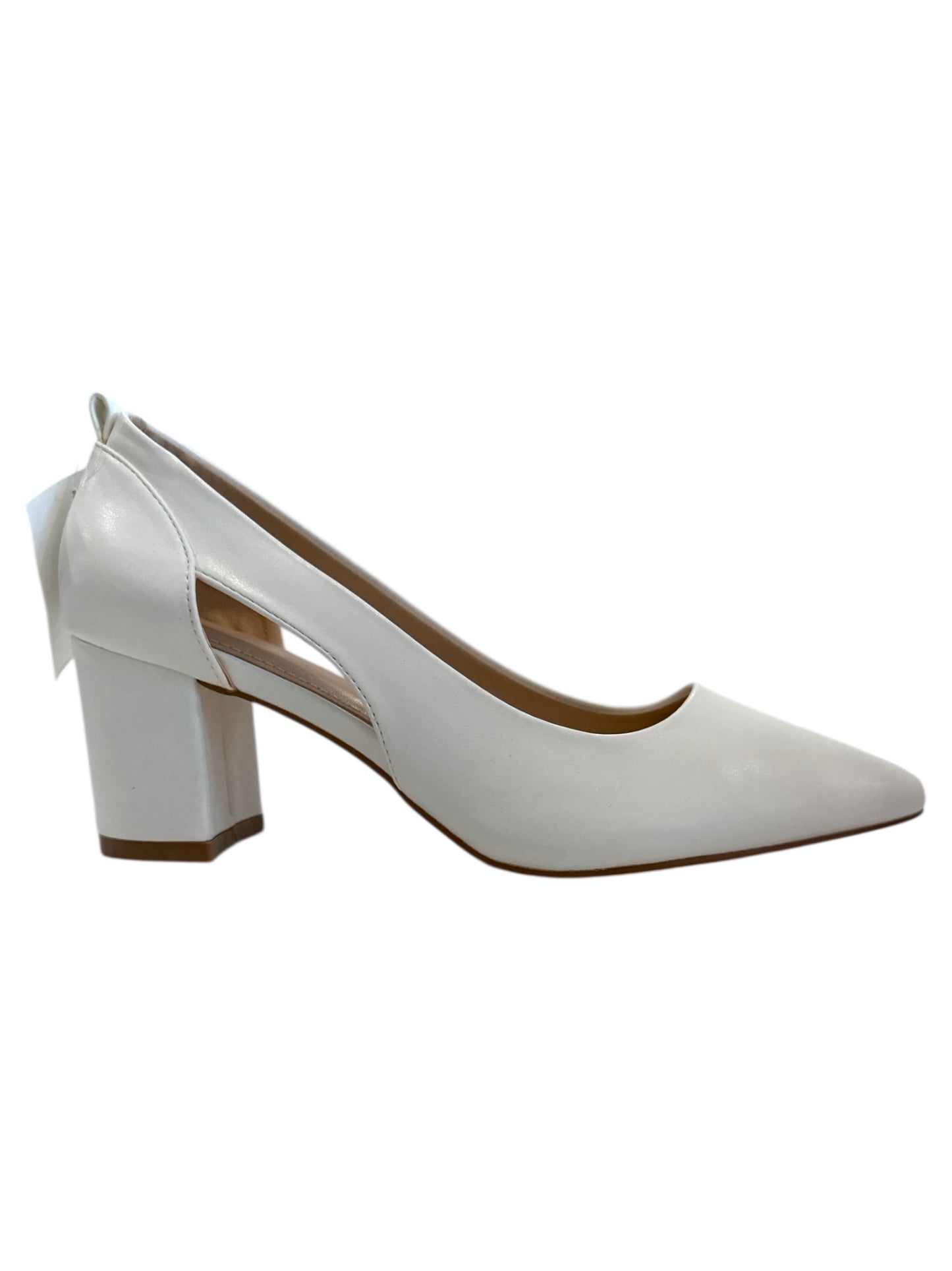 White Pointy Heel