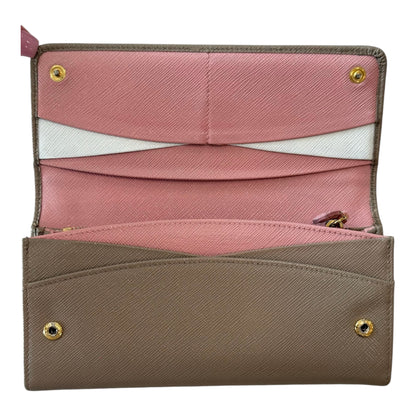 Prada Tan Wallet