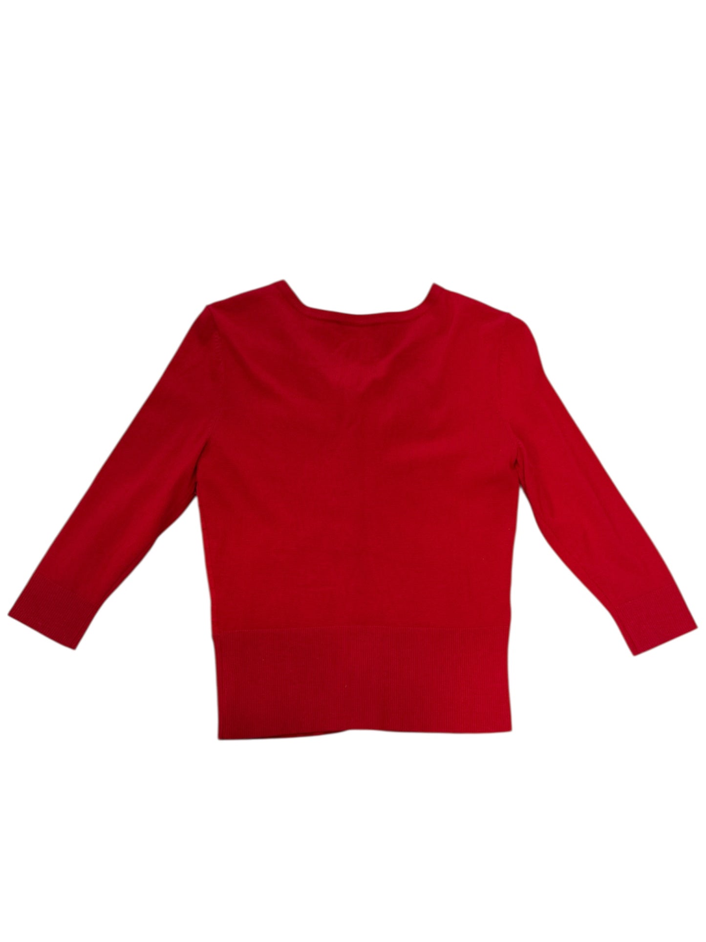 WHBM Red Cardigan