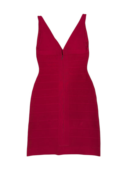 Herve Leger Red Dress