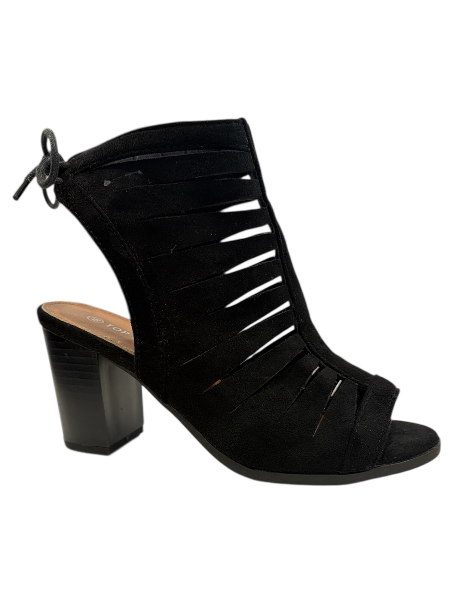 Black Suede Heel