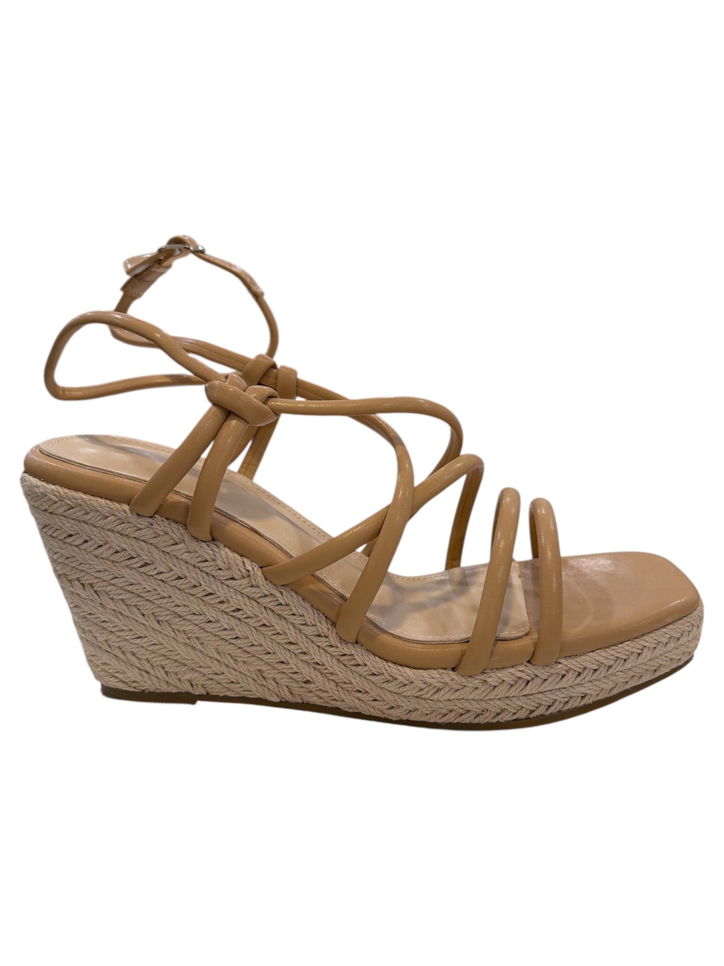 Tan Wedge Heel