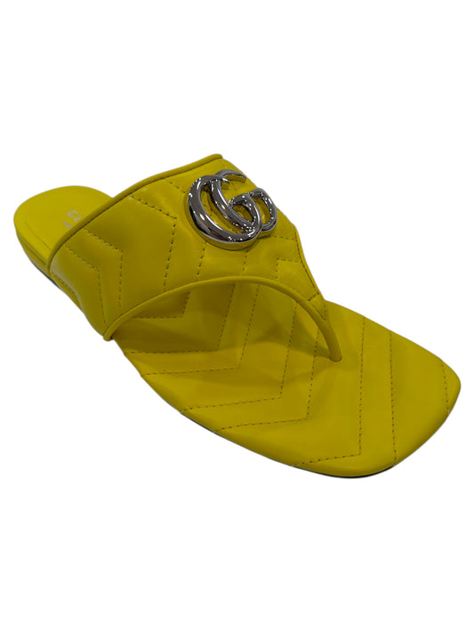 Gucci Yellow Sandal