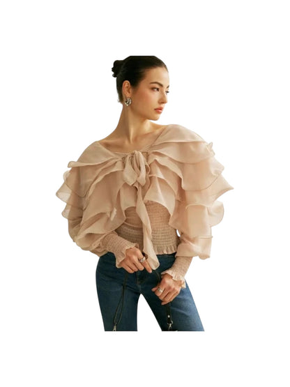 Commense Ruffle Blouse